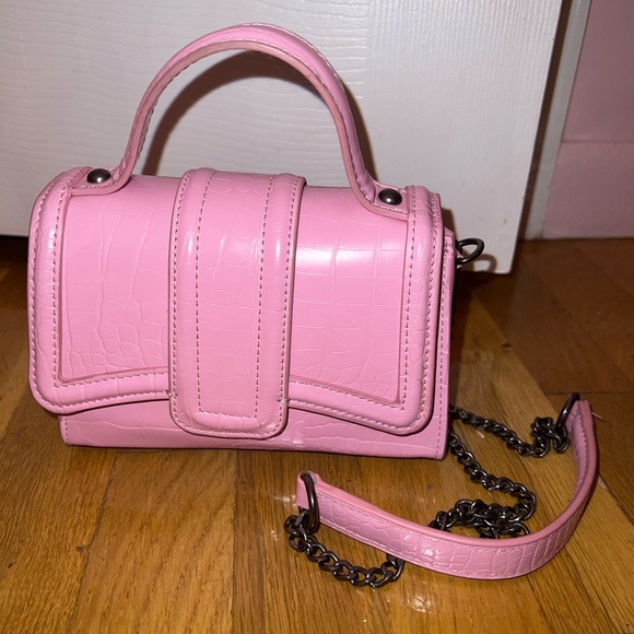 Zara Bags Zara Pink Crossbody Mini City Bag Poshmark